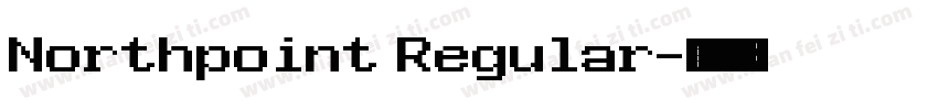Northpoint Regular字体转换